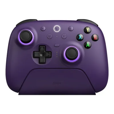 8Bitdo Ultimate 2 Ασύρματο χειριστήριο Purple (RET00510) για Windows & Android, TMR Joysticks, Hall Effect/Tactile Triggers