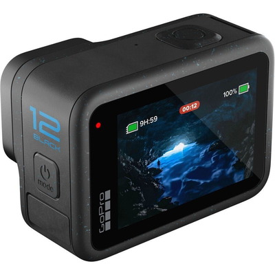 Action Camera GoPro Hero12 CHDHX-121-RW 5K 1720mAh 177 ° και 2.27" Οθόνη Touch 10m Υποβρύχια Black