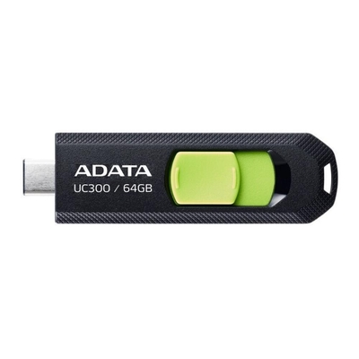 Adata UC300 64GB USB 3.2-C Gen1 (ACHO-UC300-64G-RBK/GN) (ADAACHO-UC300-64G-RBK-GN)