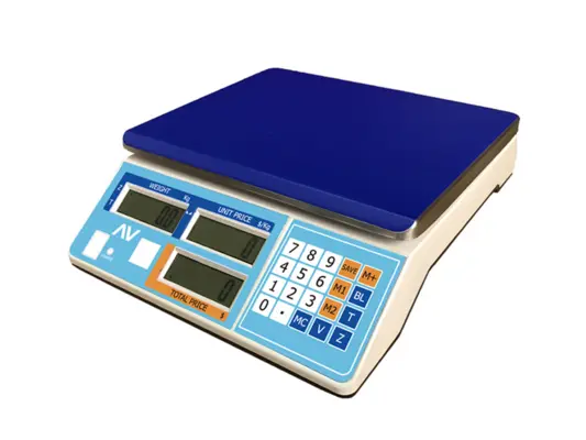 Admate lp ηλεκτρονικός ζυγός υπολογισμού τιμής, (30kg 5/10gr)