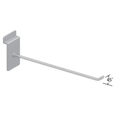 Άγκιστρο Slat Μονό 35cm, 45°