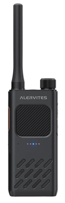 ALERVITES ασύρματος πομποδέκτης AT2, 2W, UHF 400-480MHz, Bluetooth, γκρι