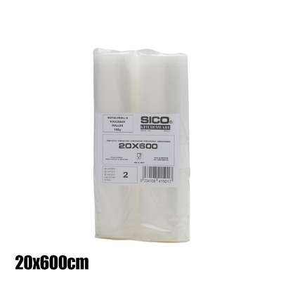 SICO Σετ 2 ρολών Ανάγλυφων Vacuum 20cm x 6m