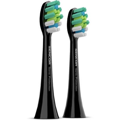 Ανταλλακτικές Κεφαλές Sencor SOX 102 Premium με Ειδικό Σχήμα W για Βαθύ Καθαρισμό Συμβατές με Οδοντόβουρτσες Sencor SOC 4210BL/4211GD
