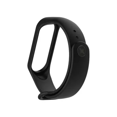 Ανταλλακτικό Band Ancus Wear για Xiaomi Band 3 και Xiaomi Smart Band 4 Μαύρο