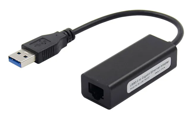 Αντάπτορας δικτύου ST735, USB, 1000Mbps Ethernet, μαύρος