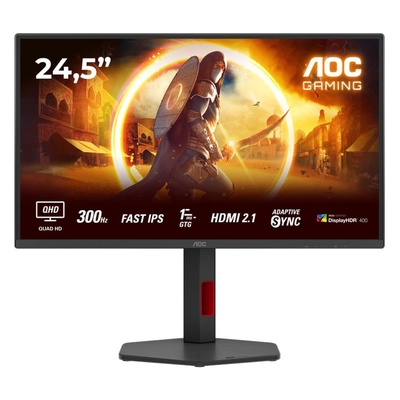 AOC Q25G4SR Gaming QHD Monitor 25" with speakers (Q25G4SR) (AOCQ25G4SR)