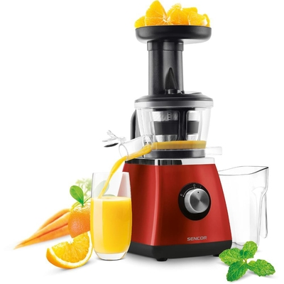 Αποχυμωτής Αργής Σύνθλιψης 400W Sencor SSJ 4042RD Κόκκινο