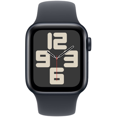 Apple Watch SE2 (2024) Aluminum 40mm GPS NFC 5 ATM Aluminum Case Midnight με Sport Band Midnight