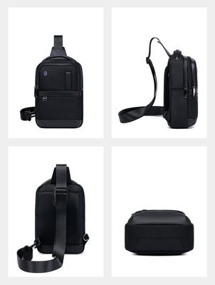 ARCTIC HUNTER τσάντα Crossbody XB00678, 5.8L, μαύρη