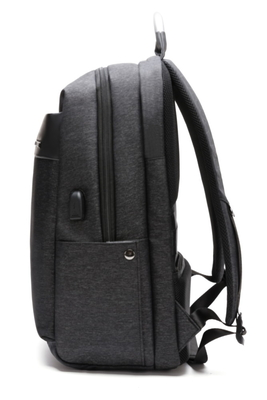 ARCTIC HUNTER τσάντα πλάτης B00218 με θήκη laptop 15.6", USB, 24L, μαύρη