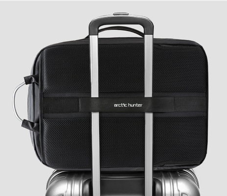 ARCTIC HUNTER τσάντα πλάτης B00227L με θήκη laptop 17", 41L, USB, μαύρη