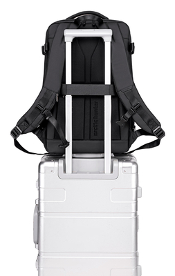 ARCTIC HUNTER τσάντα πλάτης B00866 με θήκη laptop 15.6", αεροστεγής θήκη, 35.5L/49.5L, μαύρη