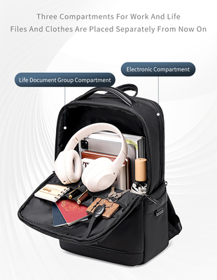 ARCTIC HUNTER τσάντα πλάτης B00872 με θήκη laptop 15.6", 14.5L, χακί