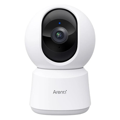 ARENTI Indoor Pan Tilt Security Camera 3K 5MP Dual Band Wi-Fi White (P2F) (AREP2F)