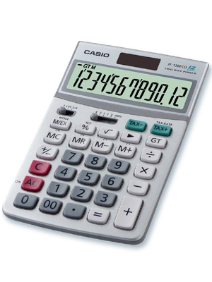Αριθμομηχανή γραφείου just desk casio jf-120eco