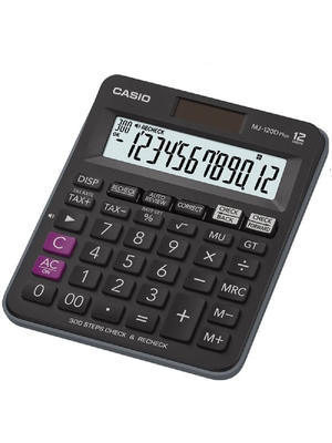 Αριθμομηχανή γραφείου just desk casio mj-120dplus