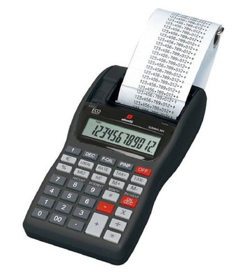 Αριθμομηχανή με κρουστικό εκτυπωτή, olivetti summa 301