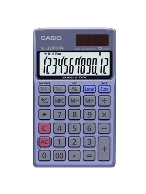 Αριθμομηχανή τσέπης basic casio sl-320ter+