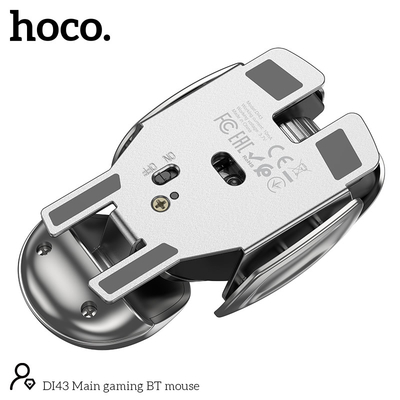 Ασύρματο Ποντίκι Gaming Hoco. DI43 Main 800-1200-1600dpi 2.4GHz 4 Πλήκτρων Μαύρο