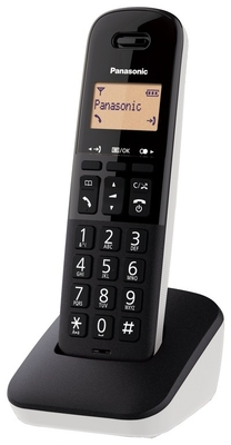 Ασύρματο Ψηφιακό Τηλέφωνο Panasonic KX-TGB610EU Μαύρο - Λευκό με Πλήκτρο Αποκλεισμού Κλήσεων