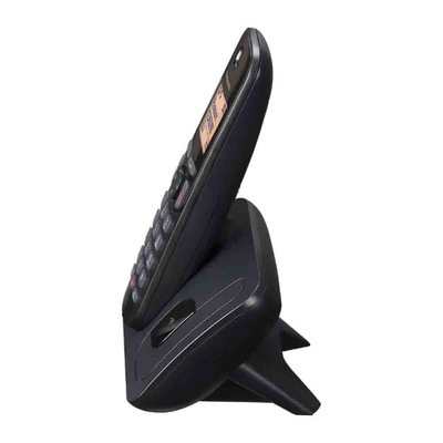 Ασύρματο Ψηφιακό Τηλέφωνο Panasonic KX-TGC250GRB με Αναγνώριση Κλήσης, Πλήκτρο Αποκλεισμού Κλήσεων και Ανοιχτή Ακρόαση Μαύρο