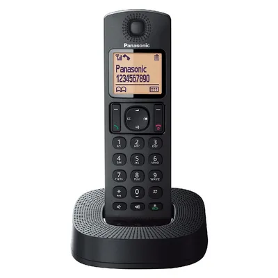 Ασύρματο Ψηφιακό Τηλέφωνο Panasonic KX-TGC310EU με Ανοιχτή Ακρόαση Μαύρο