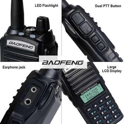 BAOFENG ασύρματος πομποδέκτης UV-82, VHF/UHF, 5W, μαύρος