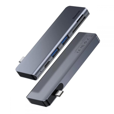 Baseus Hub USB-C 5 in 1 (CAHUN-K0G) (BASCAHUN-K0G)