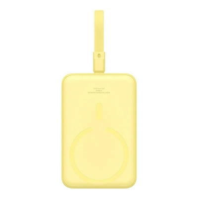 Baseus Mini MagSafe Power Bank 10000mAh 20W Power Delivery Κίτρινο (P10022109Y23-00) (BASP10022109Y23-00)