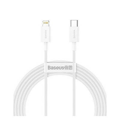 Baseus Type-C - Lightning Superior Series fast charging data cable PD 20W 2m White (CATLYS-C02) (BASCATLYS-C02)