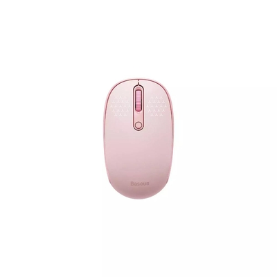 Baseus Wireless mouse F01B Tri-mode&nbsp; 2.4G BT5.0 1600 DPI (pink) (B01055503413-00) (BASB01055503413-00)