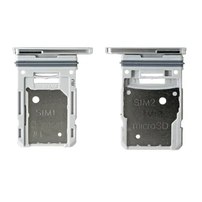 Βάση Κάρτας Sim Samsung SM-G780F Galaxy S20 Λευκό Original GH98-46007B