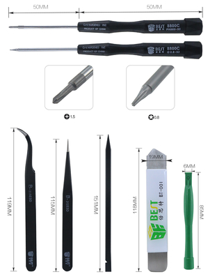 BEST Repair Tool Kit BST-609, για iPhone, 8 τμχ