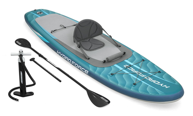 BESTWAY φουσκωτή σανίδα SUP/kayak Oceana 6532D με αποσπώμενο κάθισμα, 335x91.5x15cm, μπλε