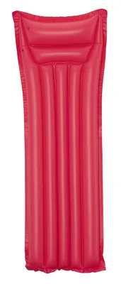 BESTWAY φουσκωτό στρώμα θαλάσσης 44007 με μαξιλάρι, 183x69cm, κόκκινο