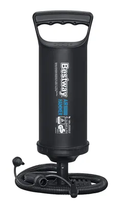 BESTWAY τρόμπα χειρός 62003, 1.85lt, 6PSI, μαύρη