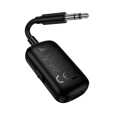 Bluetooth Audio Transmitter and Receiver Hoco E151 Graceful v5.4 150mAh με Κονέκτορα AUX 3.5mm και Μικρόφωνο Μαύρο