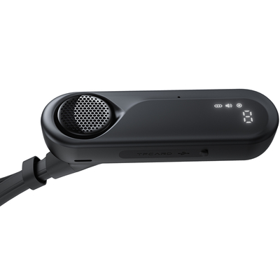 Bluetooth Hands Free Acefast N11 Neckband ENC v6.0 900mAh TF Card 90hrs Αναπαραγωγής με Ενσωματωμένα Ηχεία 1.5W και Δόνηση IPX4 Μαύρα