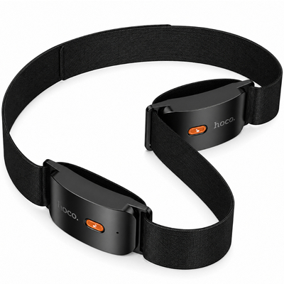 Bluetooth Hands Free Headband Hoco EA10 Energica v.5.4 Open Ear Ακουστικά 400mAh και Πλήκτρα Αφής Μαύρο