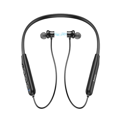 Bluetooth Hands Free Hoco ES64 Easy Sound Magnetic Neckband Hi-Fi v5.3 200mAh Μαύρο