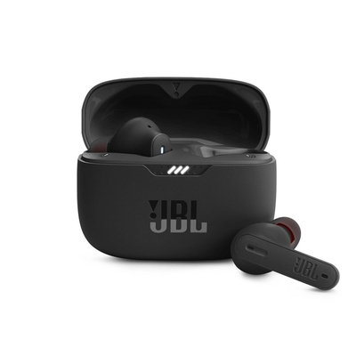 Bluetooth Hands Free JBL Tune 230NC In-ear TWS IPX4 Pure Bass με 4 μικρόφωνα ANC με Smart Ambient Μαύρα