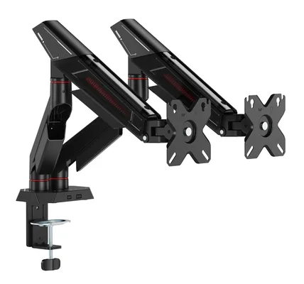 BRATECK βάση γραφείου για 2x οθόνες LDT114-C024, 17-35", έως 12kg