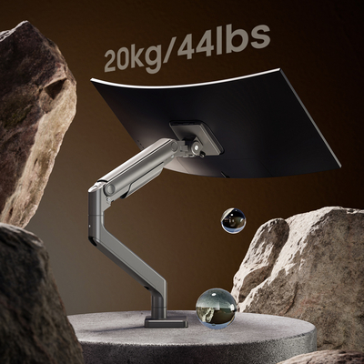 BRATECK βάση γραφείου οθόνης LDT74-C012UC, 17-49", έως 20kg, heavy duty