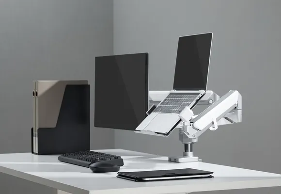 BRATECK βάση laptop NBH-6E για βάση οθονών, VESA 75x75, 11.6-17.3", γκρι