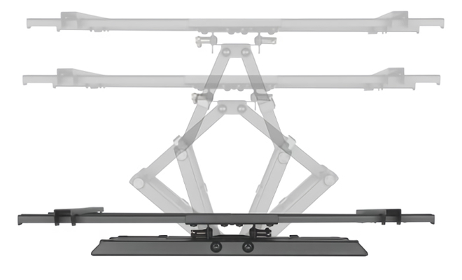 BRATECK επιτοίχια βάση τηλεόρασης LPA61-466, 37-80", έως 60kg, full motion