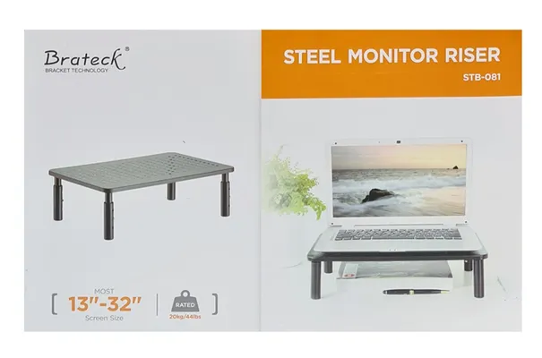 BRATECK επιτραπέζια βάση οθόνης/laptop STB-081, 13-32", έως 20kg