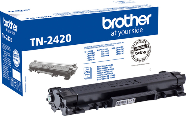 Brother Toner TN-2420 Black HC (TN-2420) (BRO-TN-2420)