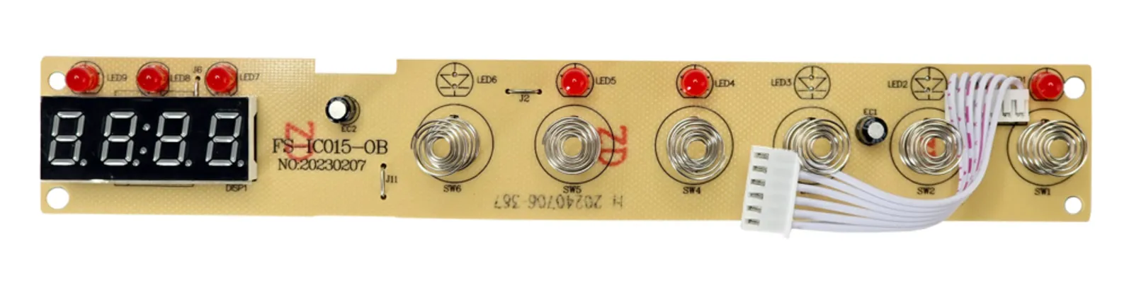 BRUNO ανταλλακτική πλακέτα ελέγχου PCB για BRN-0205 επαγωγική εστία
