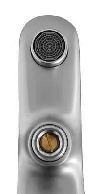 BRUNO μπαταρία τοίχου μπάνιου M31570-235C, αναμεικτική, ασημί